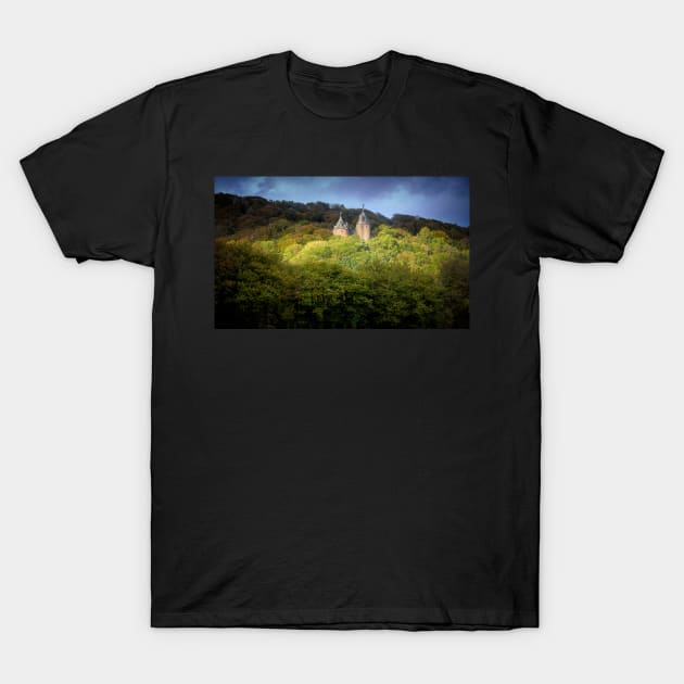 Castell Coch#1 T-Shirt by RJDowns
